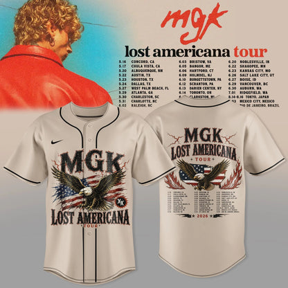 MGK Lost Americana Tour 2026 Jersey Limited Edition V1