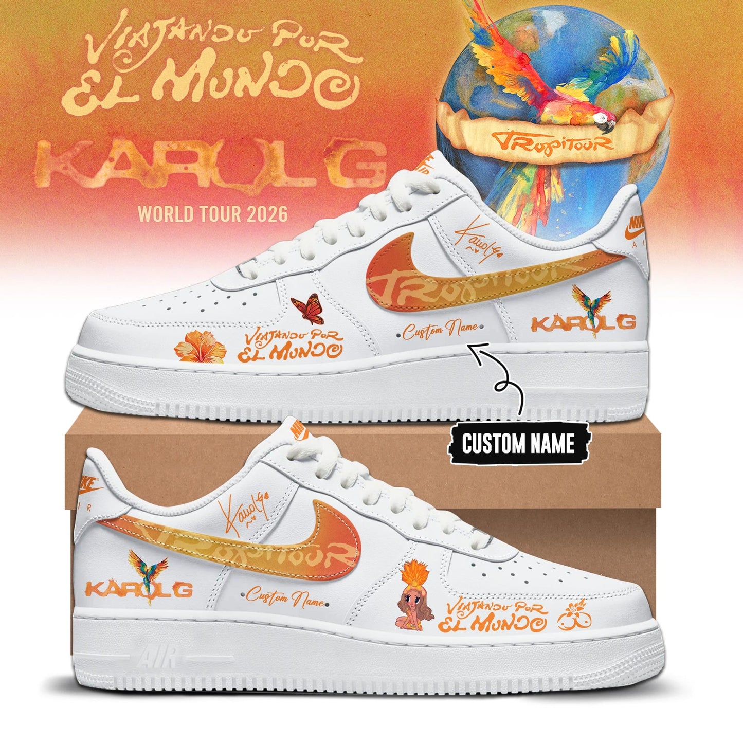 Karol G – Viajando Por El Mundo Tropitour 2026 Limited Edition
