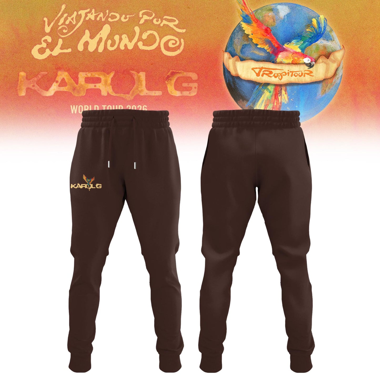 Karol G – Viajando Por El Mundo Tropitour 2026 Limited Edition Hoodie