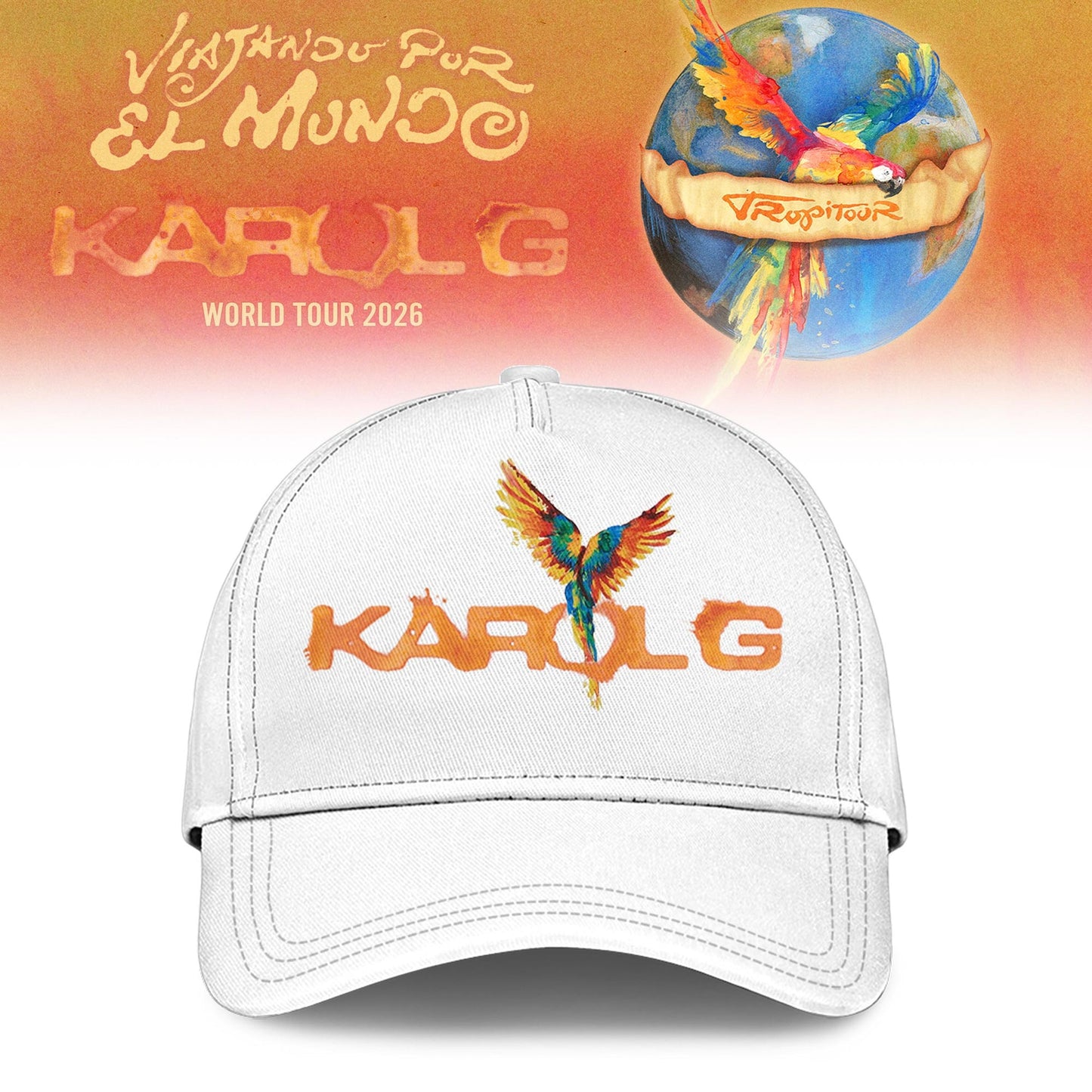 Karol G – Viajando Por El Mundo Tropitour 2026 Limited Edition Sweatshirt