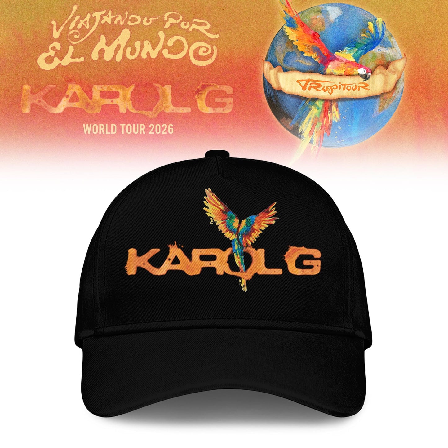 Karol G – Viajando Por El Mundo Tropitour 2026 Limited Edition Hoodie 1