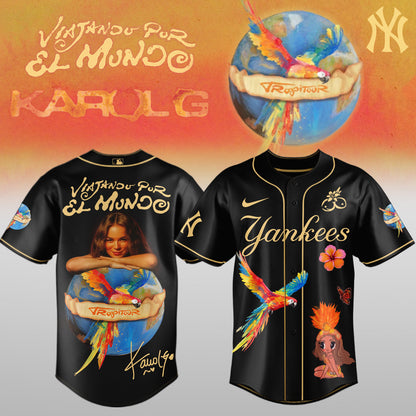 Karol G x MLB – Nos Vamos de Tour JERSEY (All Team) 5