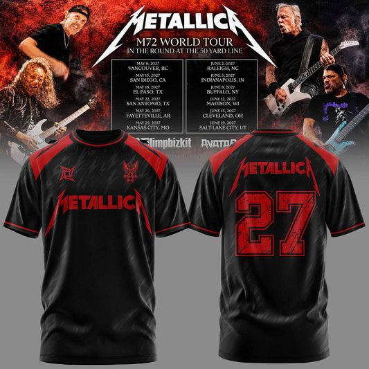 M72 World Tour 2026-2027 3D All-Over Print Graphic T-Shirt V7