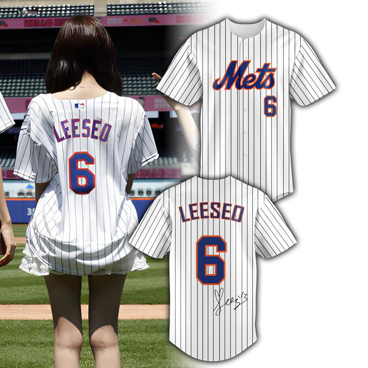 NYM Special IVE “Leeseo” 2026 Limited Edition Baseball Jersey