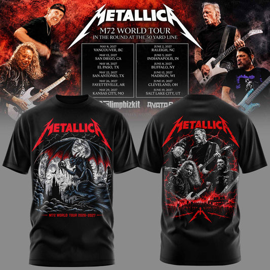 M72 World Tour 2026-2027 3D All-Over Print Graphic T-Shirt V5