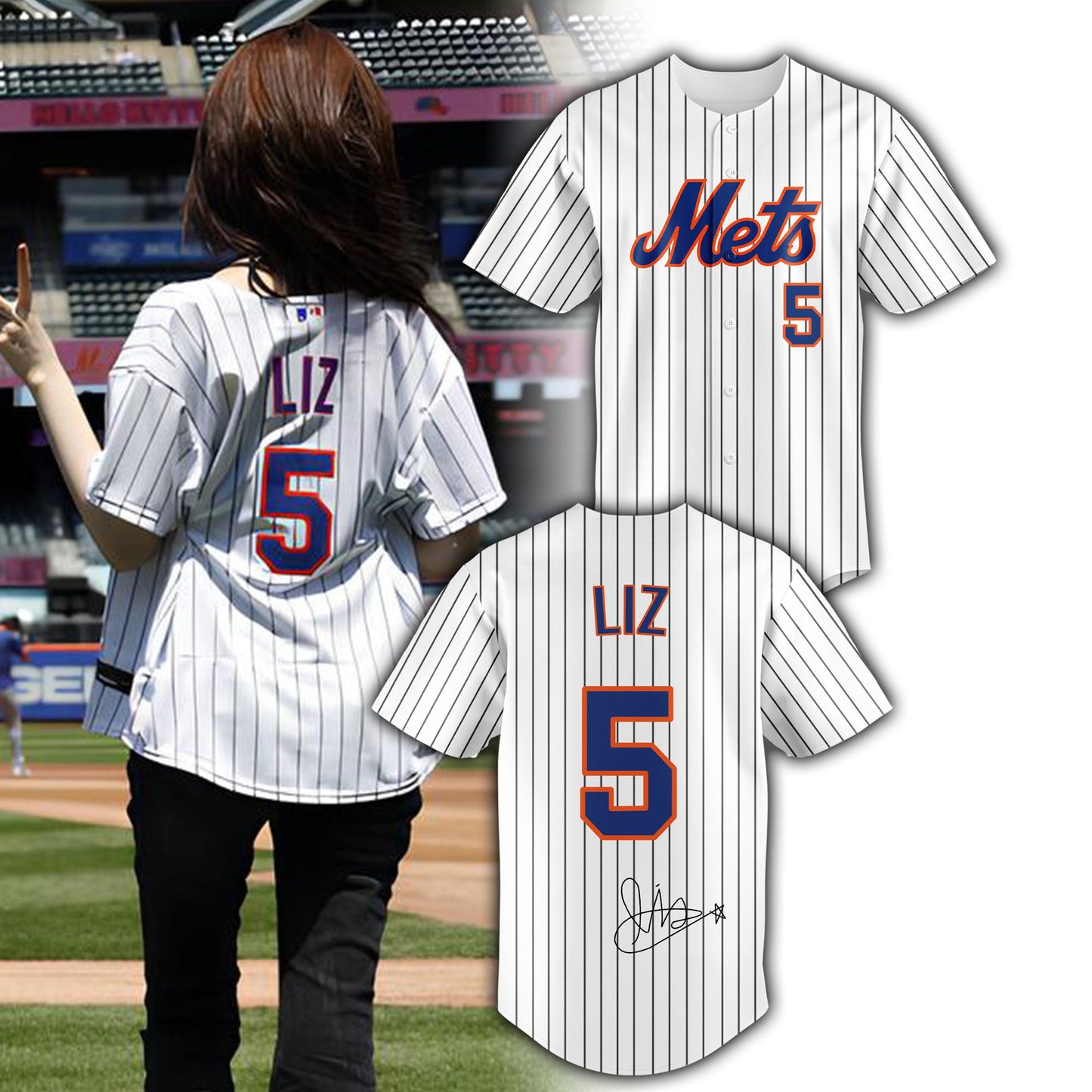 NYM Special IVE “Liz” 2026 Limited Edition Baseball Jersey