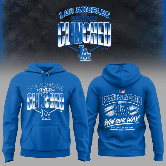 .LAD 2026 Postseason Clinched 3D All-Over Print Graphic Hoodie V2