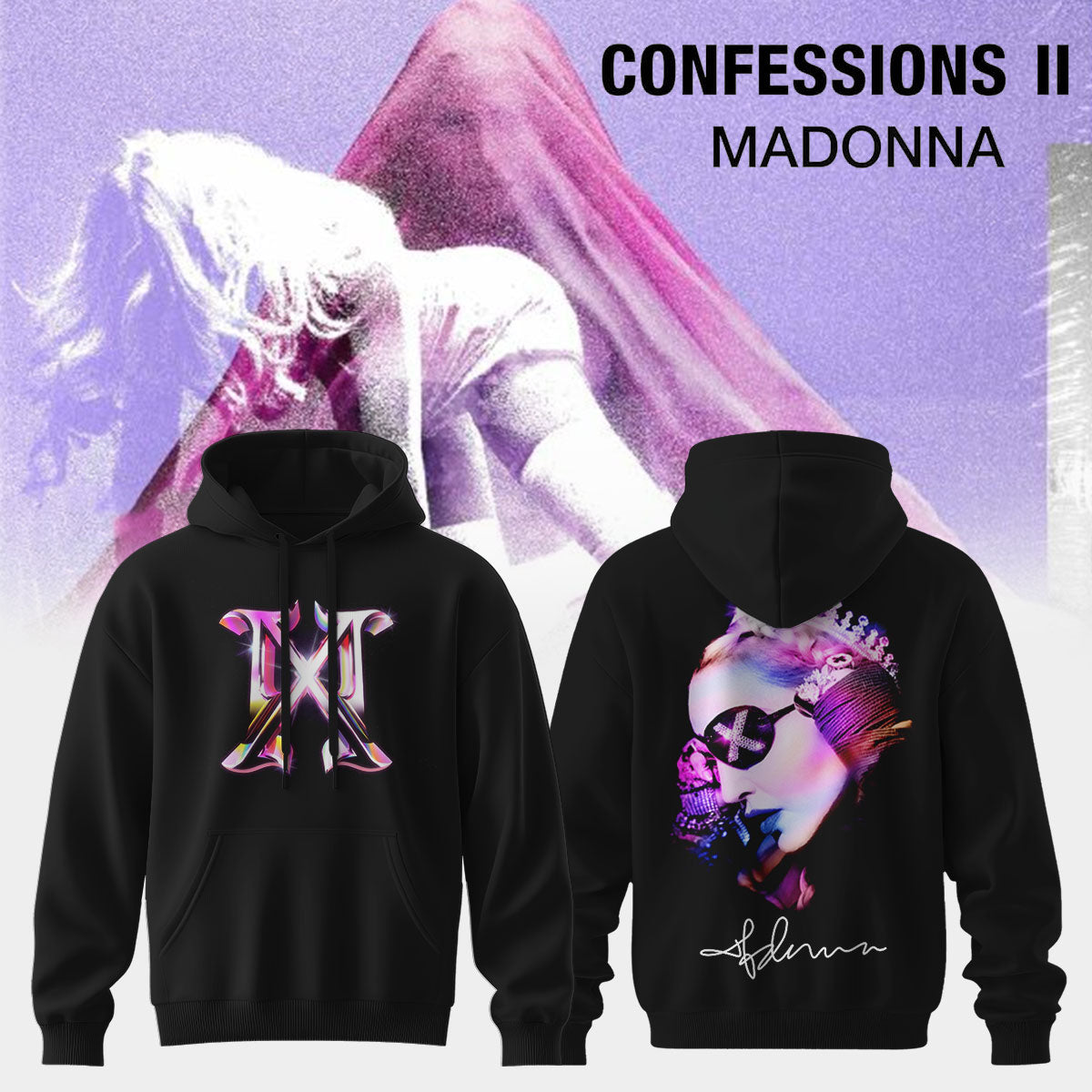 Madonna ” Confessions II ” – Hoodie 1
