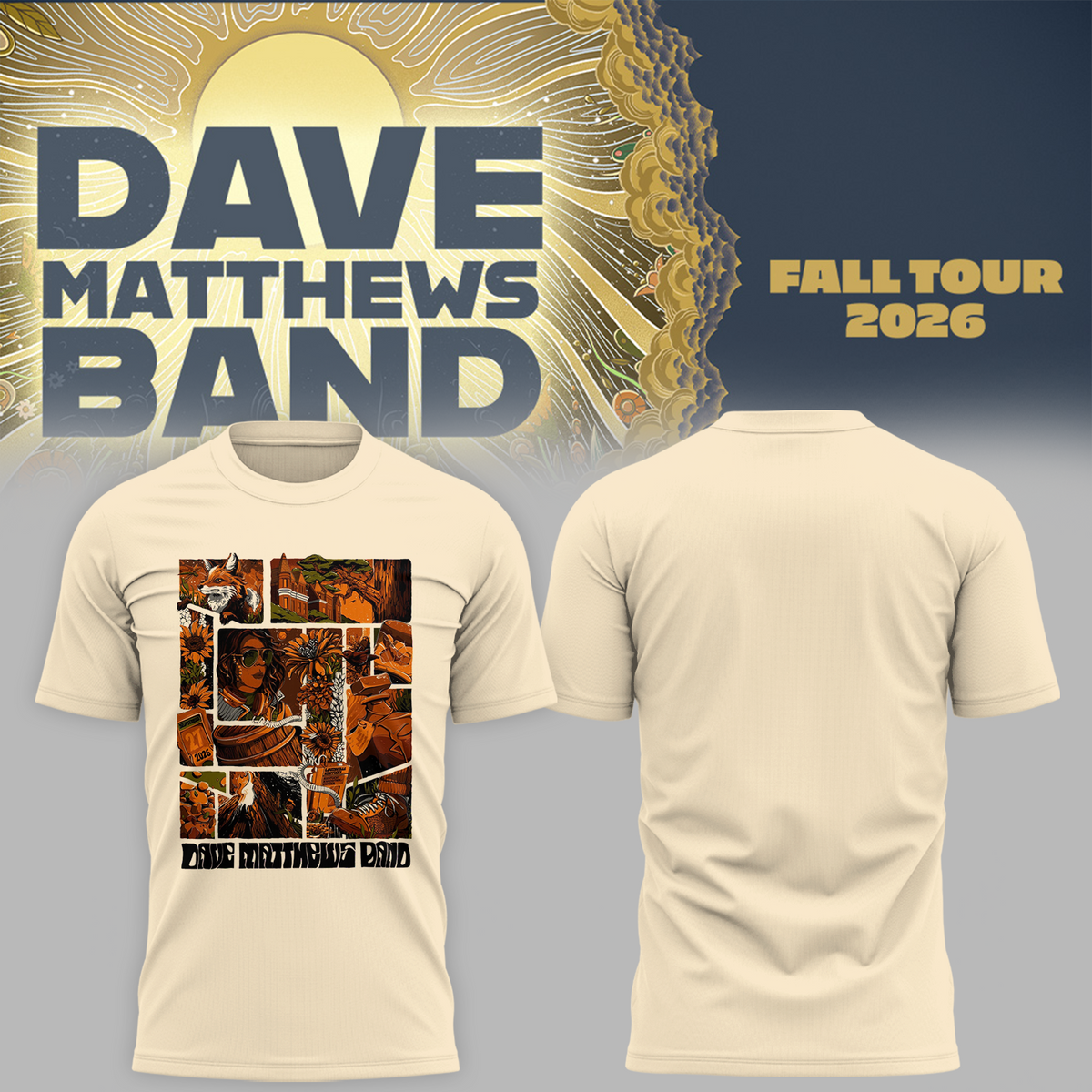 Dave Matthews Band Louisville KY Event Tee At Kentucky Exposition Center In Louisville KY On 27 2026 Unisex T Shirt