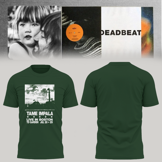 Tame Impala “Deadbeat Tour” AT TD Garden, Boston, MA – Tshirt