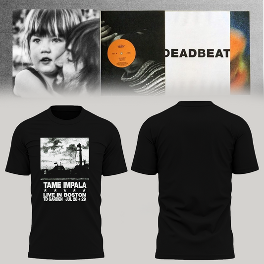 Tame Impala “Deadbeat Tour” AT TD Garden, Boston, MA – Tshirt