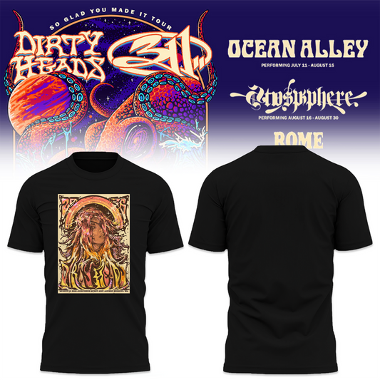 Limited Edition 311 So Glad You Made It Tour Shirt