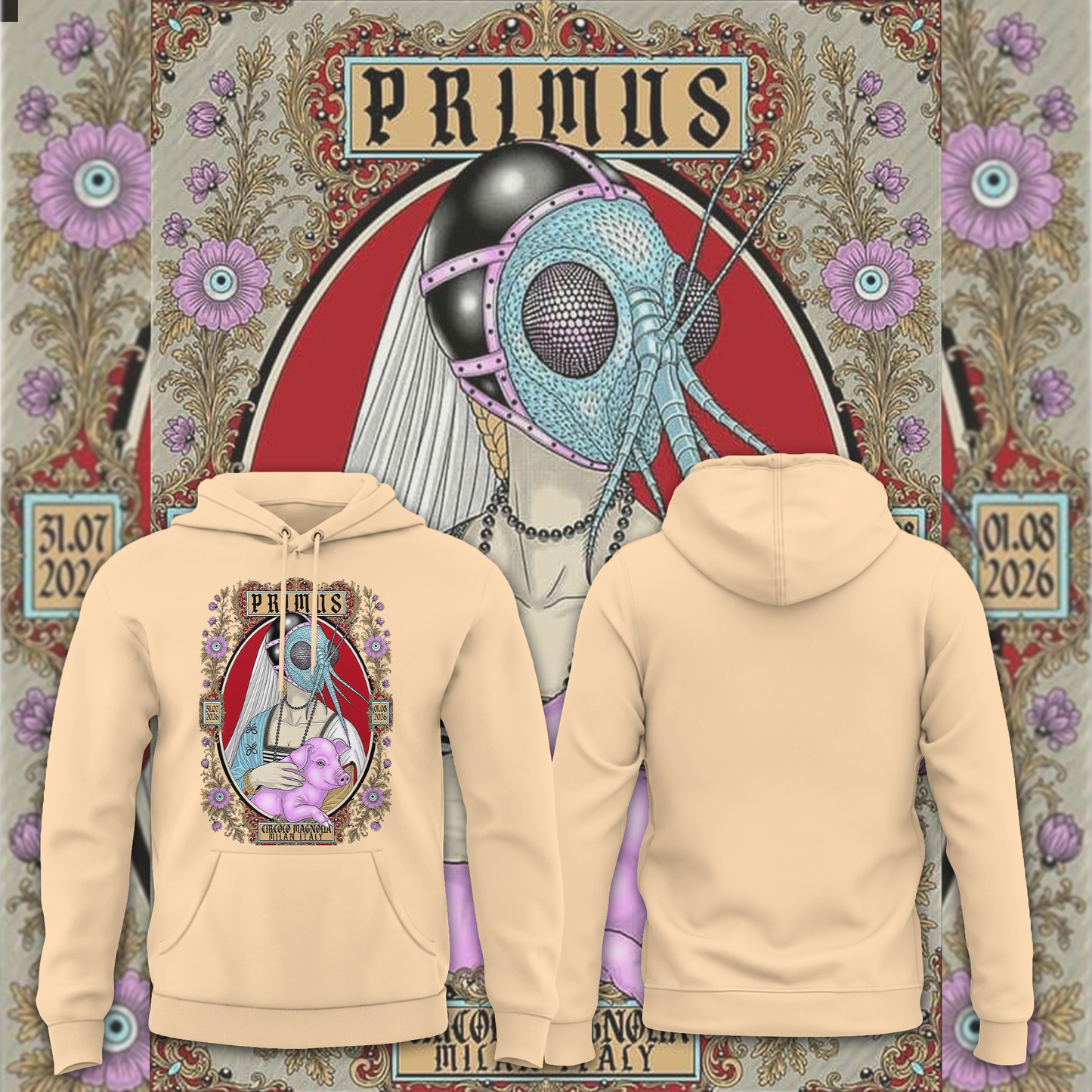 Limited Edition Primus Europe Tour 2026 Hoodie