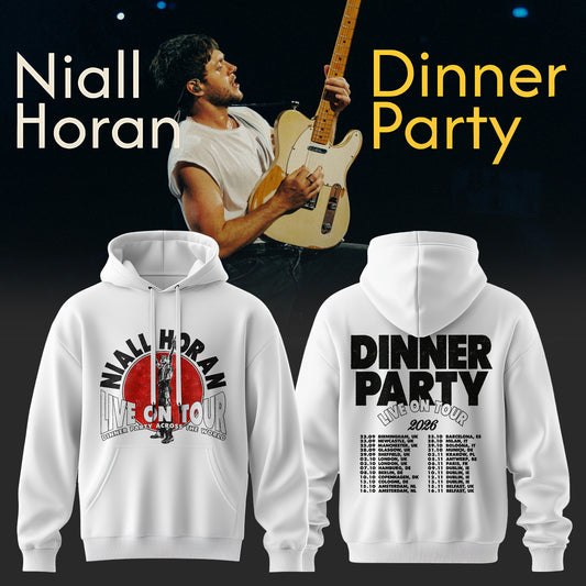. Niall Horan Dinner Party Tour 3D All-Over Print Graphic Hoodie V1