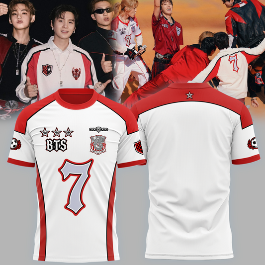 .BTS FIFA World Cup Finals Half-Time Show Limited Edition Jersey