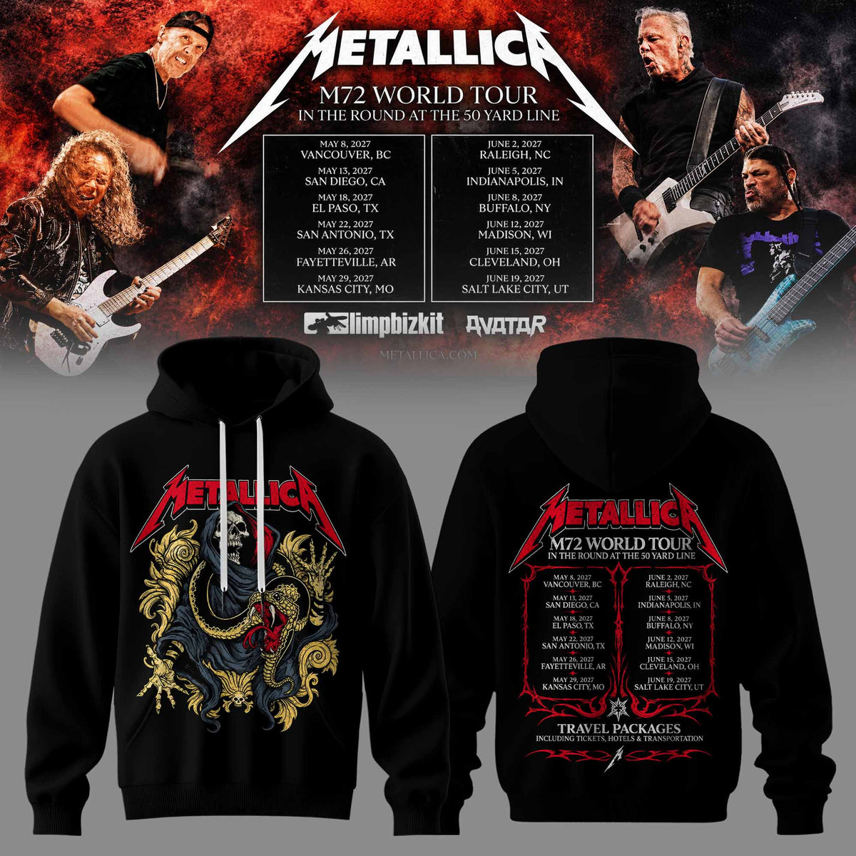 M72 World Tour 2026-2027 3D All-Over Print Graphic Hoodie V3