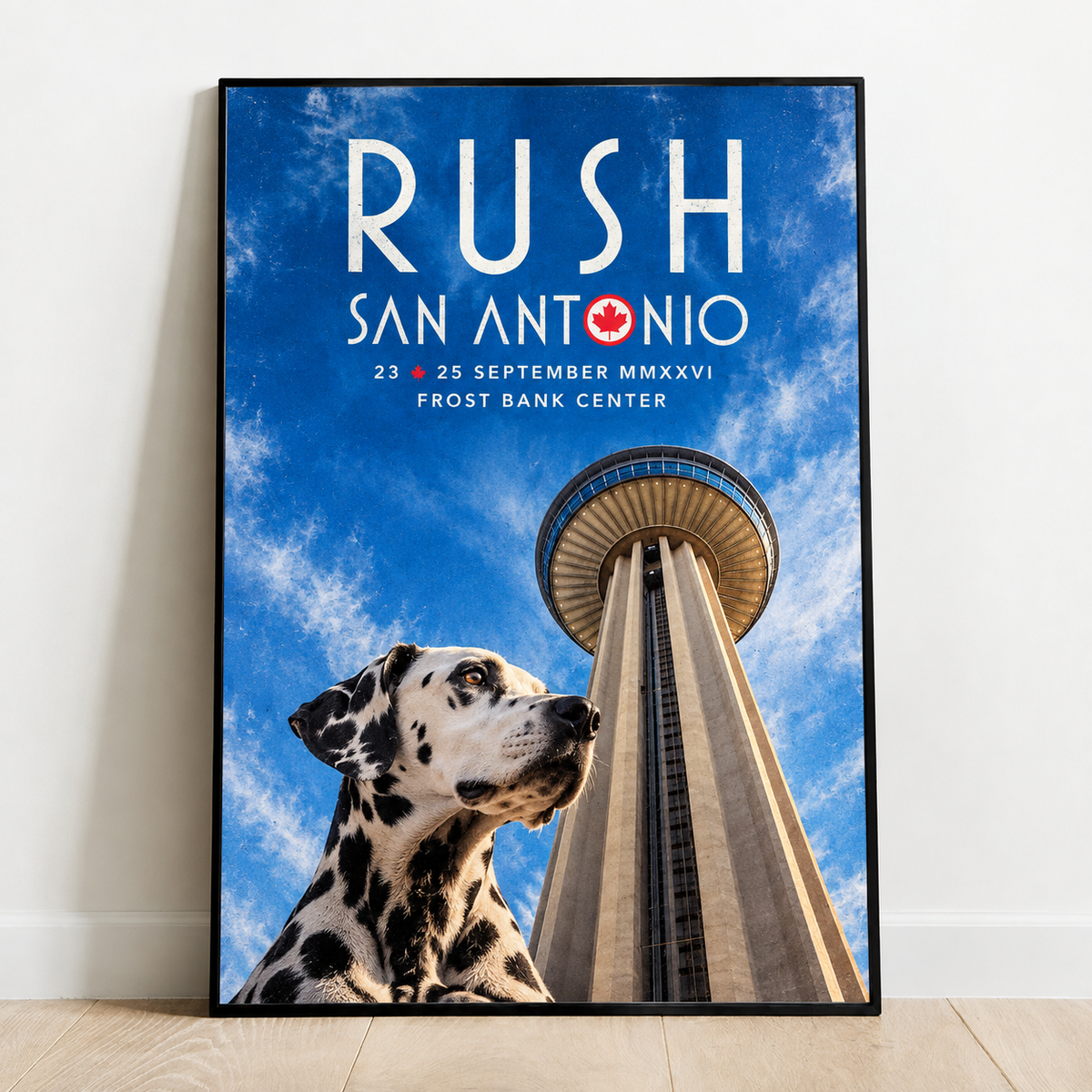Limited Edition Fifty Something Tour 2026 in Texas Poster