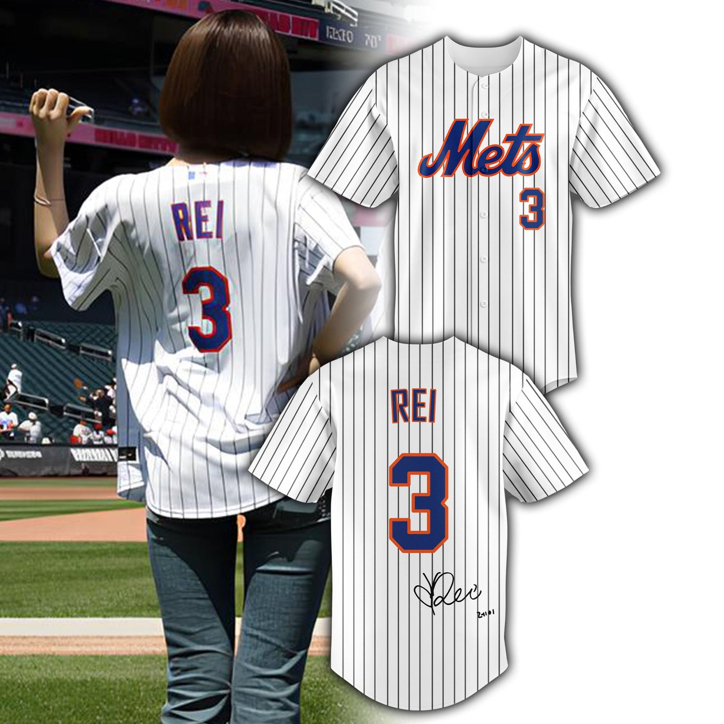 NYM Special IVE “Rei” 2026 Limited Edition Baseball Jersey