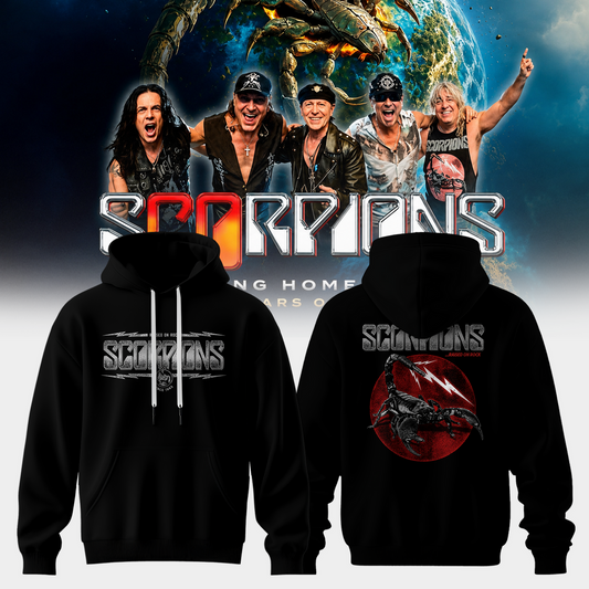 SCORPIONS - "Coming Home" 2026 World Tour Limited Hoodie