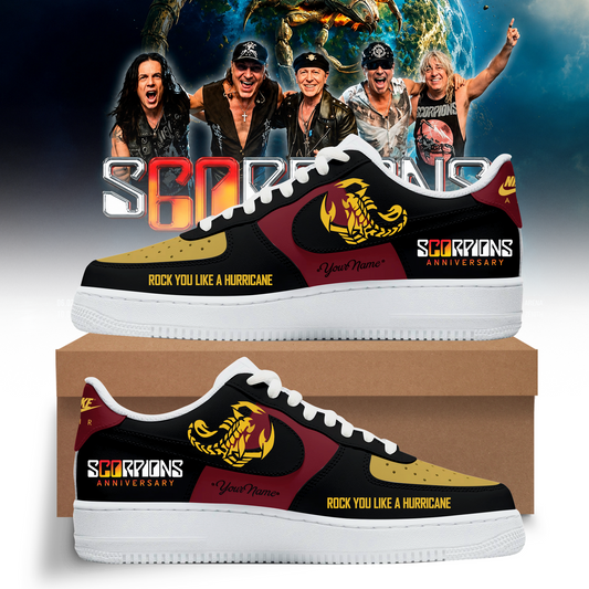"HURRICANE” - SCORPIONS Customize AF1