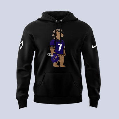 Limited Edition Baltimore Ravens x Morgan Wallen Black Hoodie