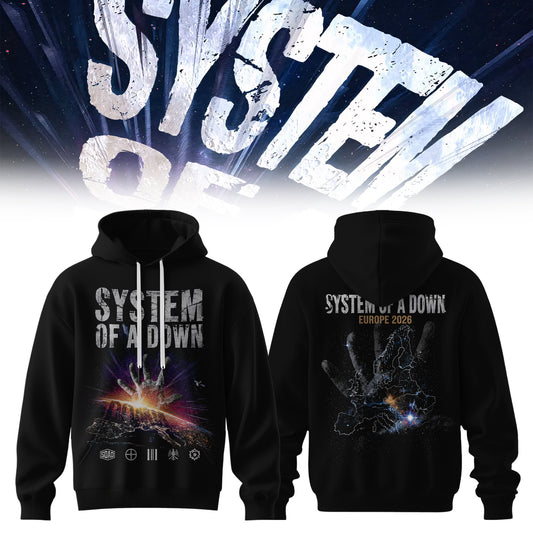 .SYSTEM OF A DOWN – 2026 COLLECTION HOODIE