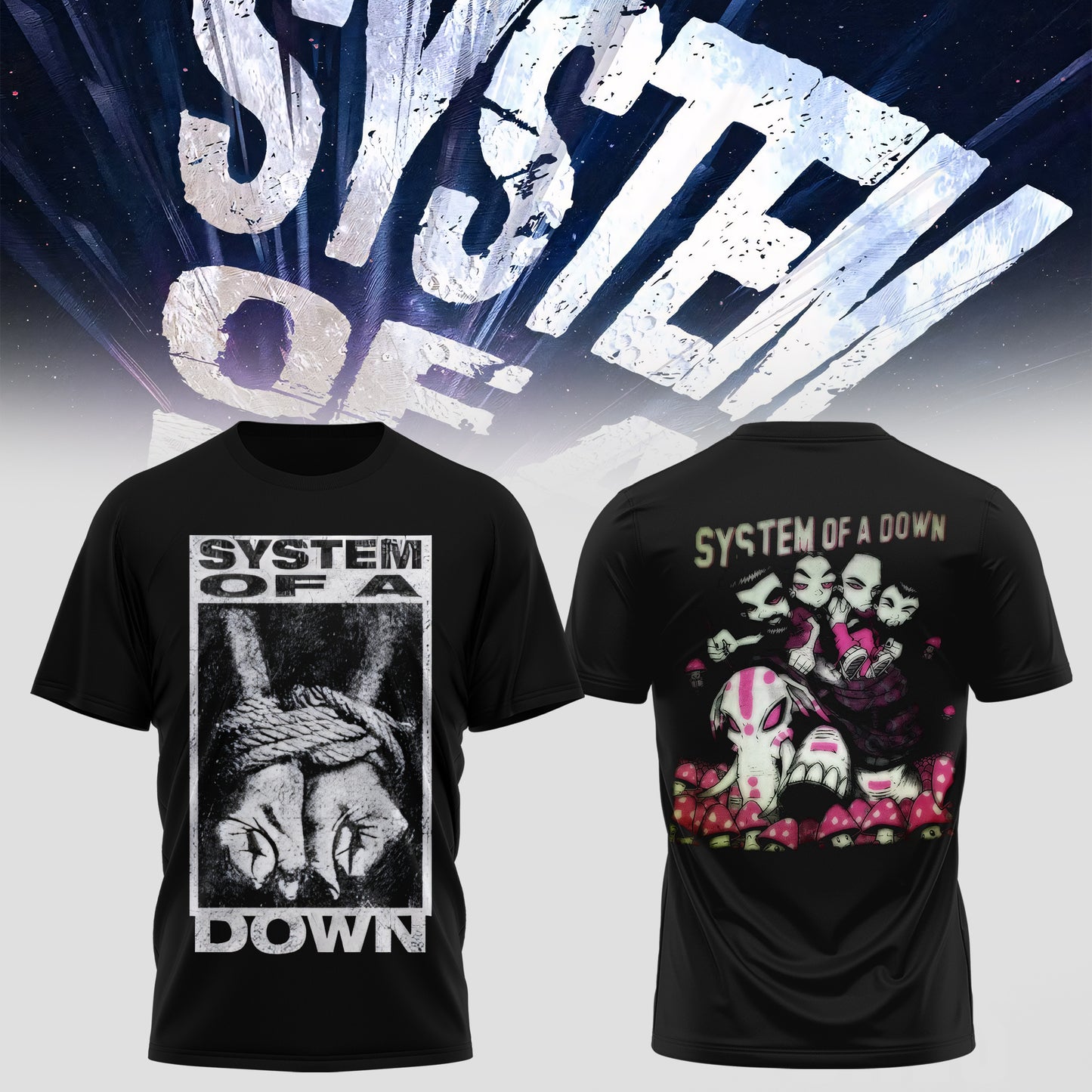 .SYSTEM OF A DOWN – 2026 COLLECTION TEE