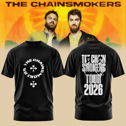 The Chainsmokers Tour 2026 Premium Graphic T-Shirt V5