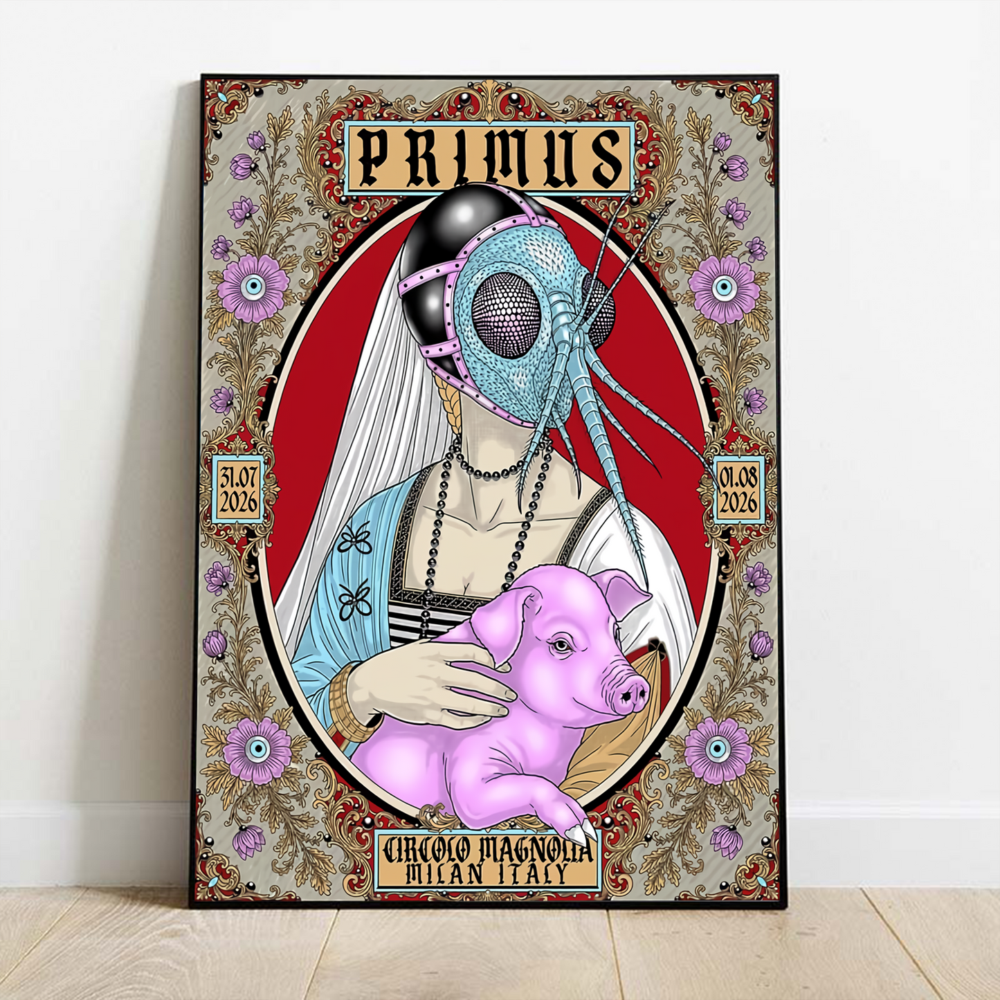 Limited Edition Primus Europe Tour 2026 Poster