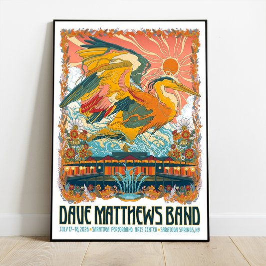 Limited Edition Summer Tour 2026 At Saratoga Springs,NY poster