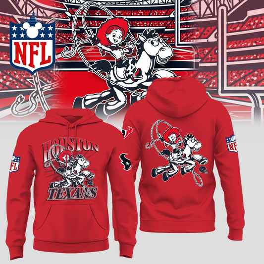 Disney x Houston Texans Collaboration Graphic Limited Edition Hoodie