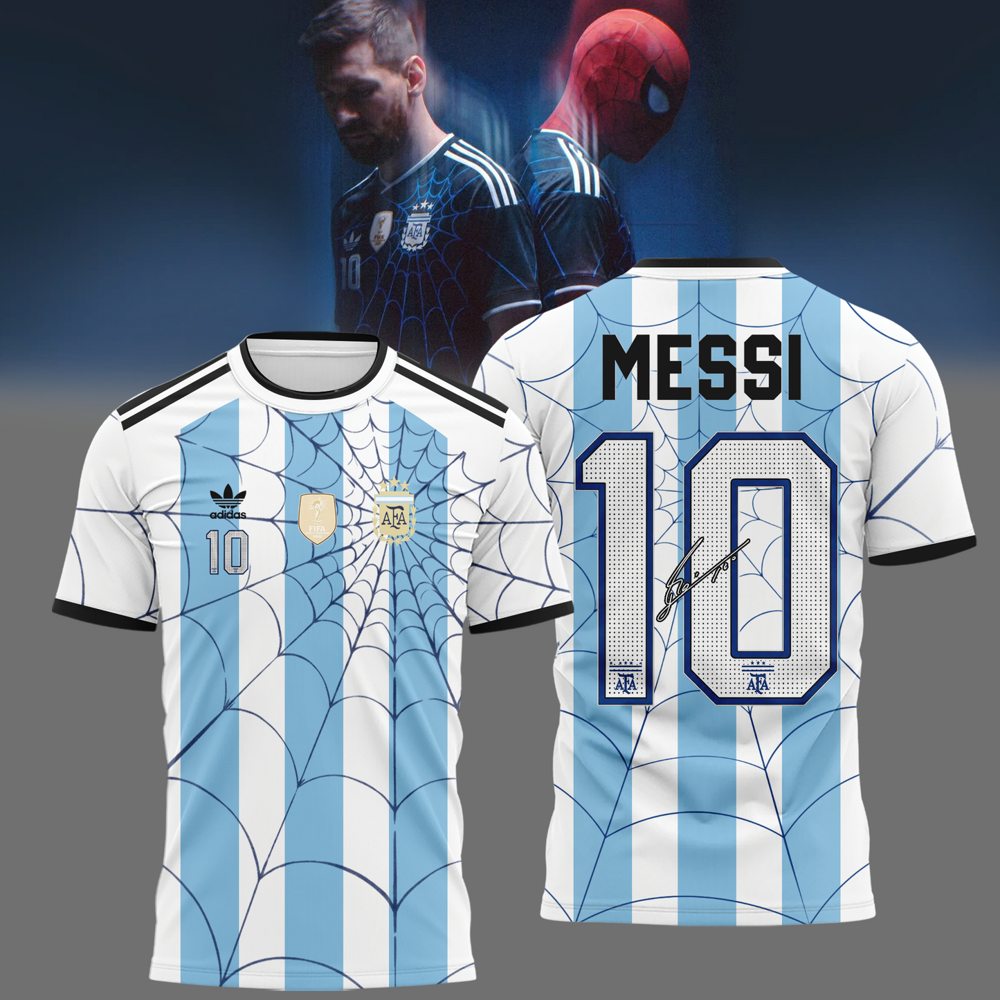 Limited Edition Messi x Spider-Man Shirt