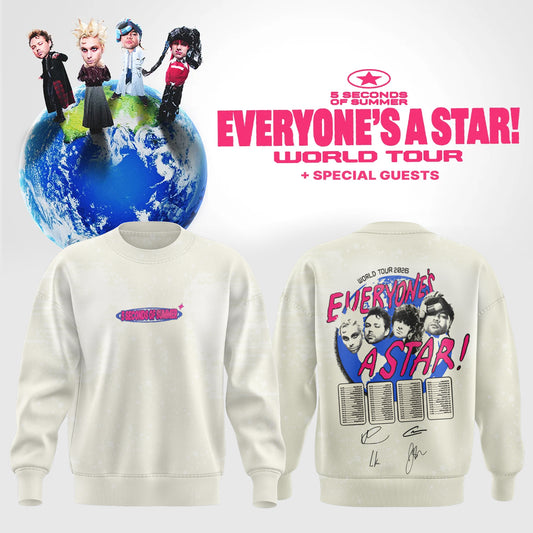 5SOS EVERYONE’S A STAR! World Tour Sweatshirt