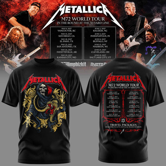 M72 World Tour 2026-2027 3D All-Over Print Graphic T-Shirt V3