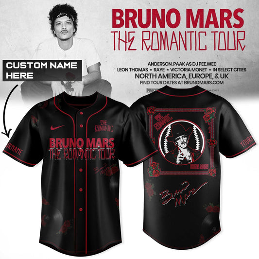 . 🎤 Bruno Mars – The Romantic Tour US & UK 2026