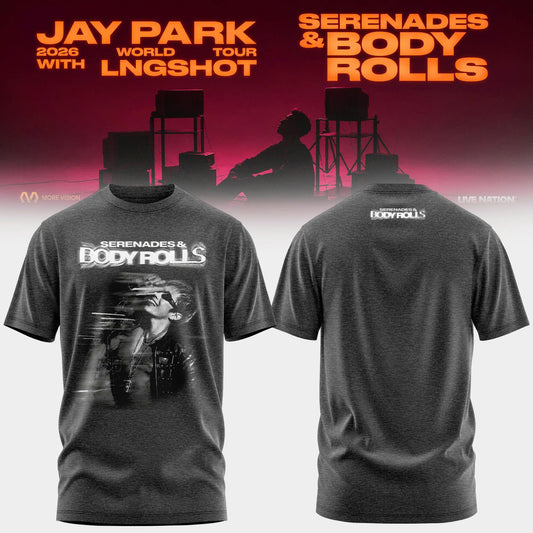 JAY PARK & LNGSHOT – 2026 World Tour ‘Serenades & Body Rolls’ Limited T-Shirt