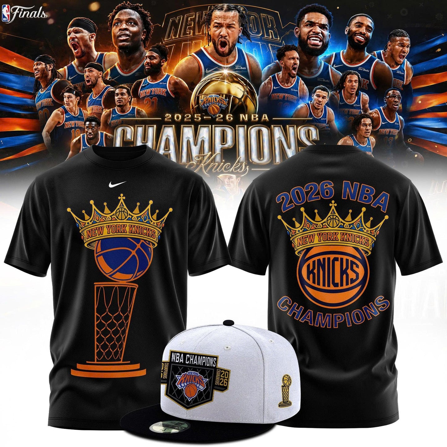 _ New York Knick 2026 Champions Tshirt