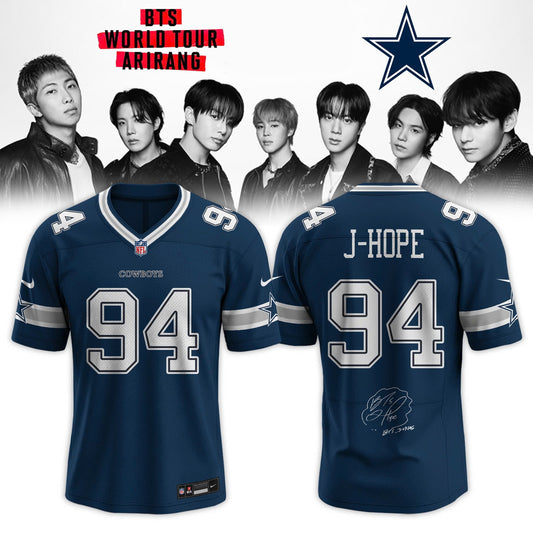 Dallas Cowboys x BTS World Tour 2026 Limited Edition Jersey