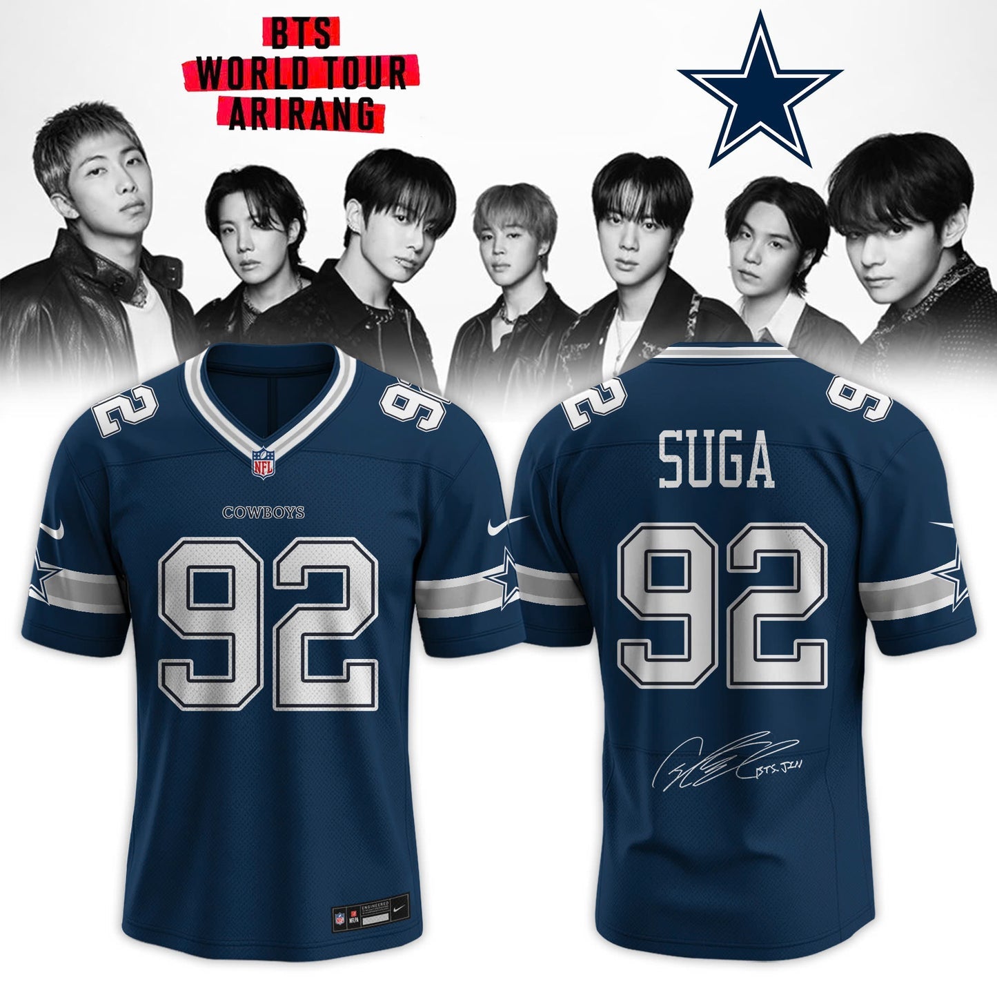 _ DAL x BTS World Tour 2026 Limited Edition Jersey
