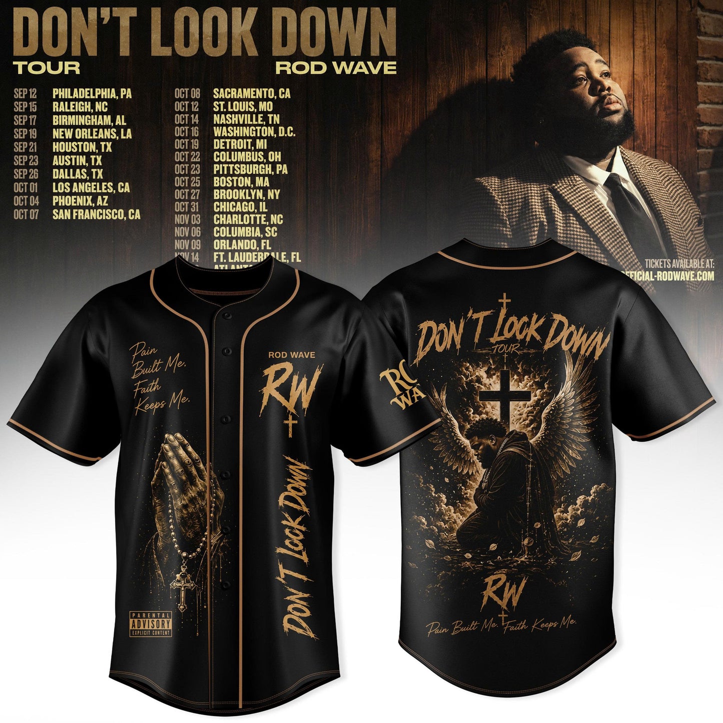 DON’T LOOK DOWN TOUR 2026 Edition Jersey