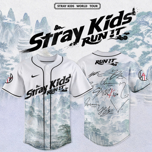 Stray Kids World Tour RUN IT 2026 Edition Jersey