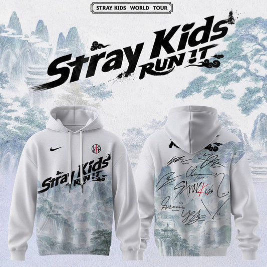 Stray Kids World Tour RUN IT 2026 Edition Hoodie
