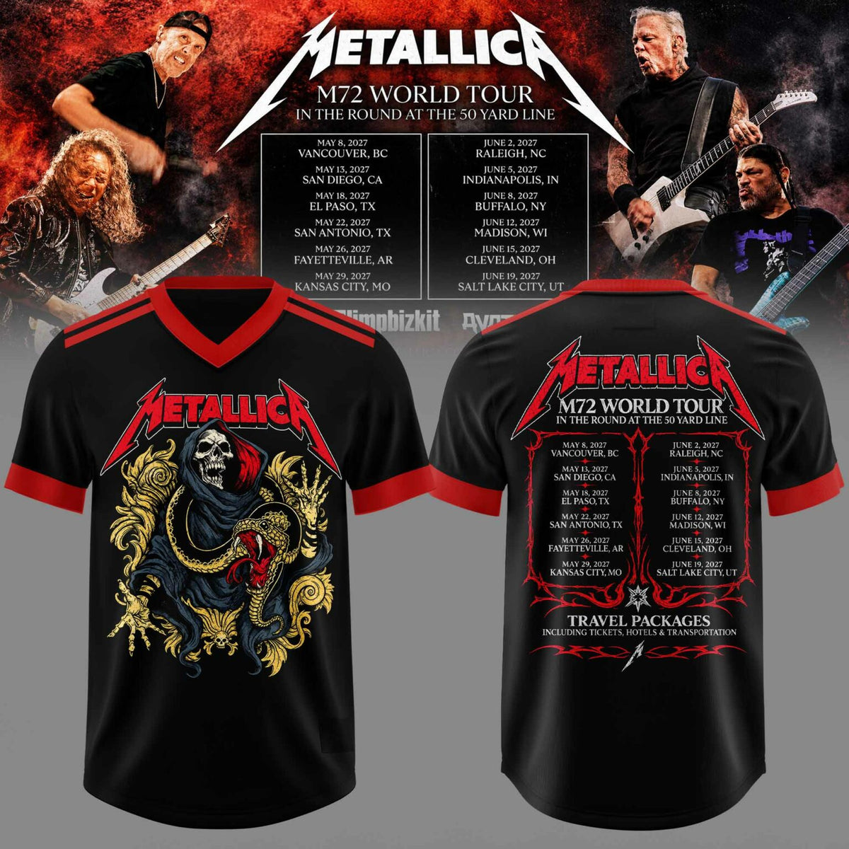 _M72 World Tour 2026-2027 3D Graphic Football Jersey V3